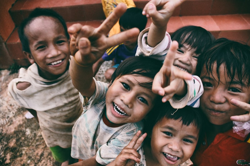 Children at school